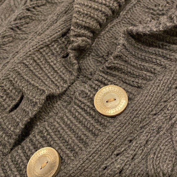 J Jill Black Long Sleeve Sweater With FLAWS Small - Picture 4 of 16